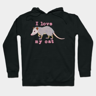 I Love My Cat Hoodie